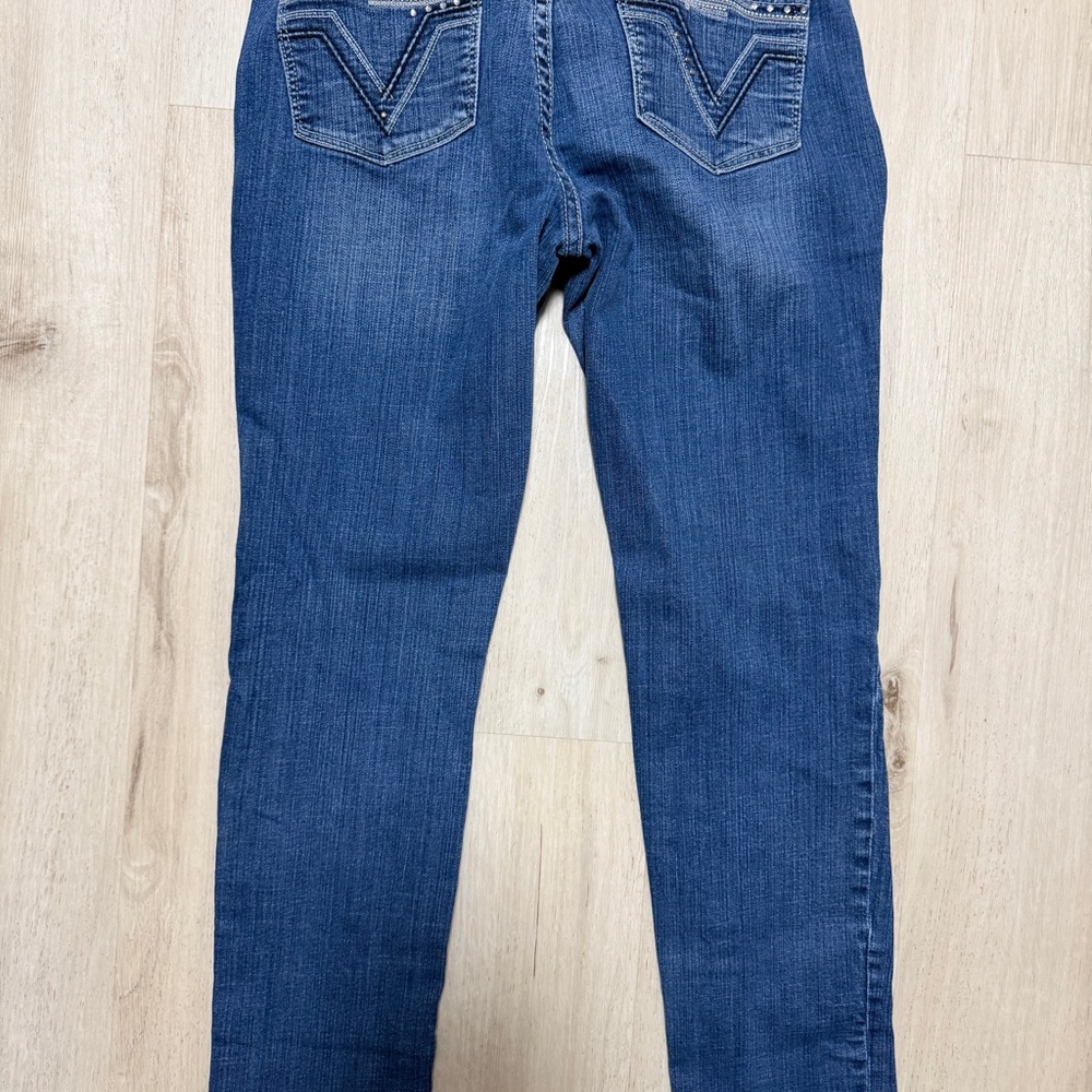 Vigold Women's Dark Blue Skinny Jeans